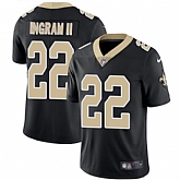 Nike Men & Women & Youth Saints 22 Mark Ingram II Black NFL Vapor Untouchable Limited Jersey,baseball caps,new era cap wholesale,wholesale hats
